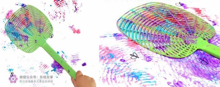 儿童美术创作中的色彩与肌理