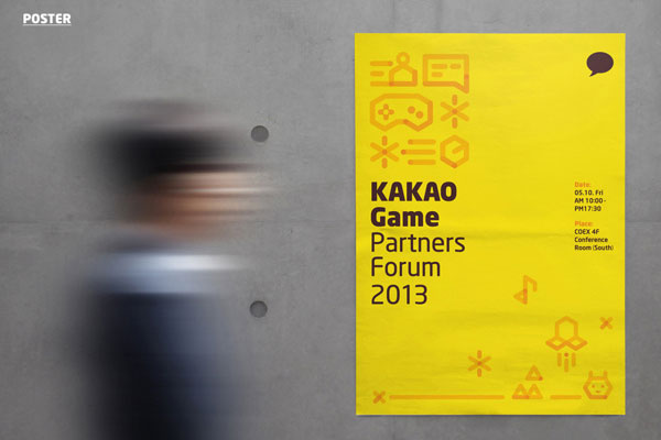 KAKAO游戏公司品牌活动形象设计